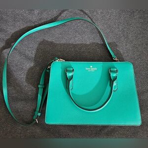 Kate Spade Mulberry Street Satchel in Cilantro